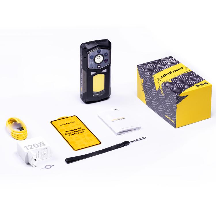 Teléfono robusto Ulefone Armor 29 Pro 5G, 16 GB + 512 GB, pantalla de 6,67 pulgadas + subpantalla trasera de 1,04 pulgadas, batería de 21200 mAh, carga rápida de 120 W, Android 15