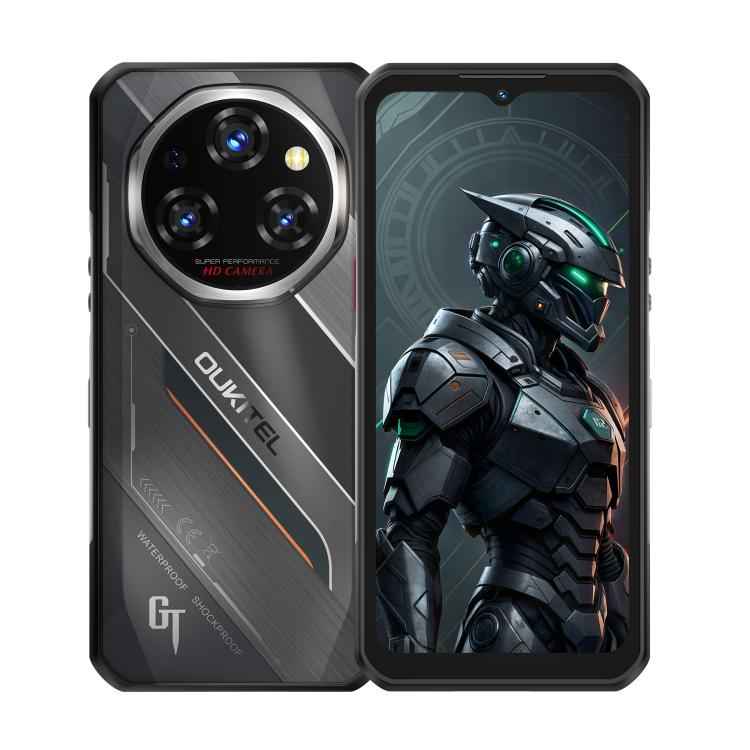 Oukitel WP62 Rugged Phone, 12GB+512GB, 108MP Camera, Fingerprint Identification, 6.6 inch Android 15 MediaTek Dimensity 7025 Octa Core, NFC, OTG, Network: 5G, 12GB+512GB