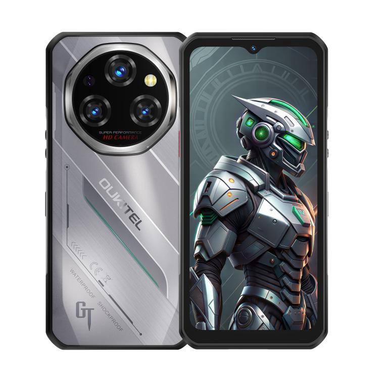 Oukitel WP62 Rugged Phone, 12GB+512GB, 108MP Camera, Fingerprint Identification, 6.6 inch Android 15 MediaTek Dimensity 7025 Octa Core, NFC, OTG, Network: 5G, 12GB+512GB