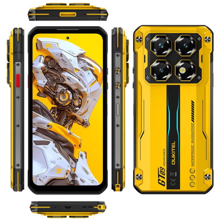 Oukitel WP60 5G Rugged Phone 12GB/512GB – 7.2", Night Vision, 108MP, Side Fingerprint