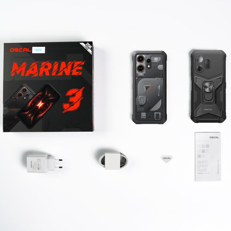 Blackview Oscal Marine 3 4G 8GB/128GB – 6.56" Android 15, Unisoc T615, NFC & OTG