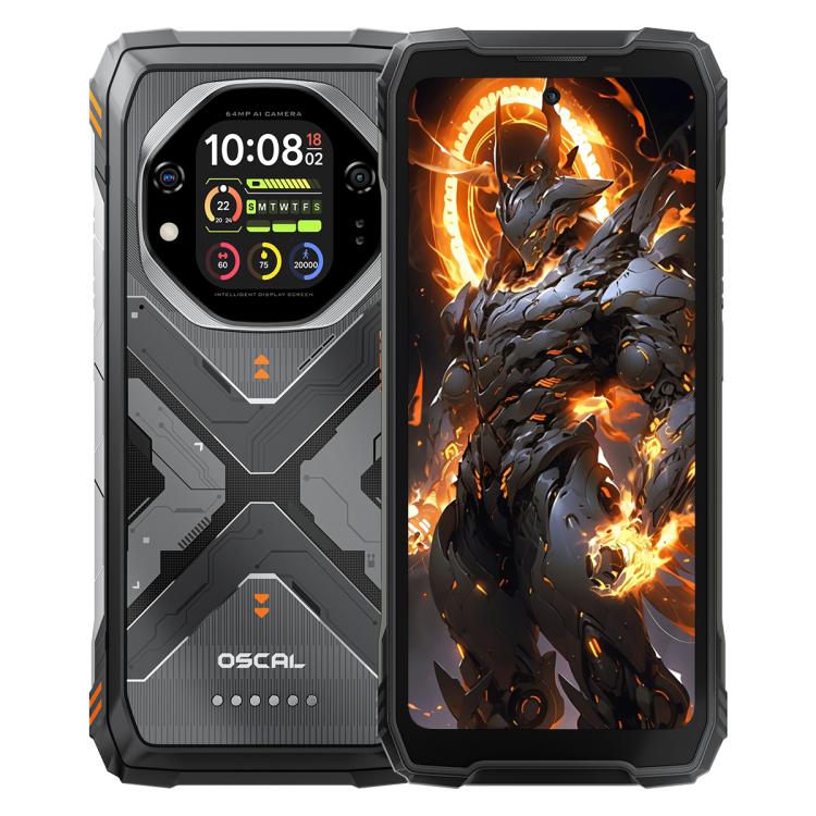 Blackview Oscal TANK 1, 12GB+256GB, 6.78 inch Android 15 DokeOS 4.2 Mediatek Dimensity 7050 Octa Core, Network: 5G, OTG, NFC, 12GB+256GB