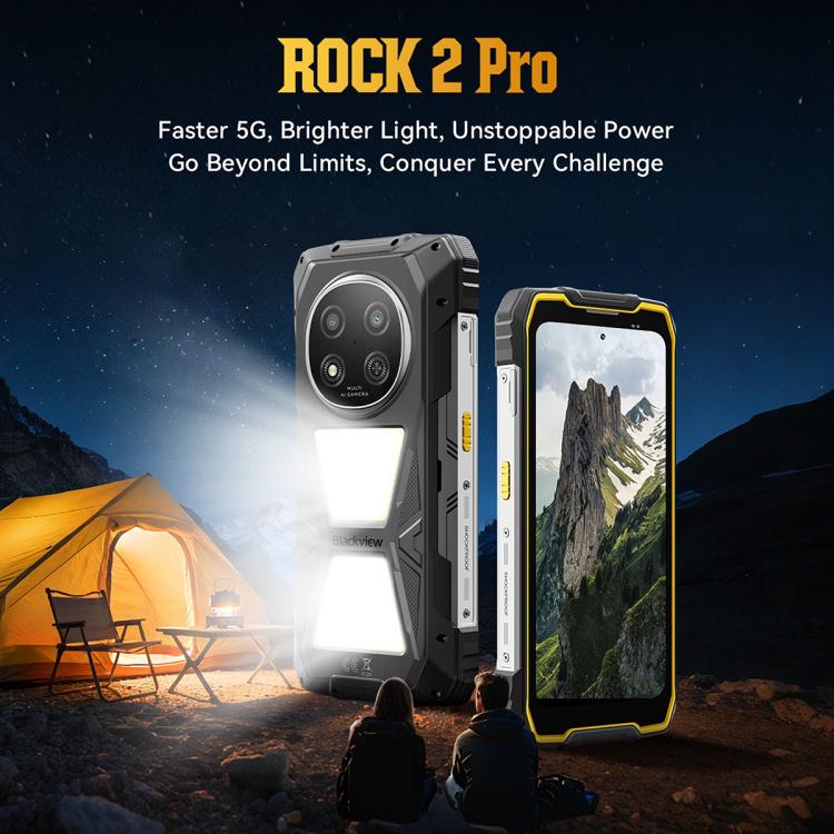 Blackview ROCK 2 Pro 5G Rugged Phone 8GB/256GB – Unisoc T8100, NFC, Android 16