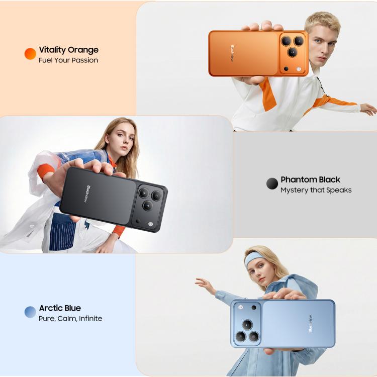 Blackview WAVE 7C, 4GB+128GB, 6.56 inch Android 16 Unisoc UMS312 Tiger T310 Quad Core, Network: 4G, OTG, 4GB+128GB