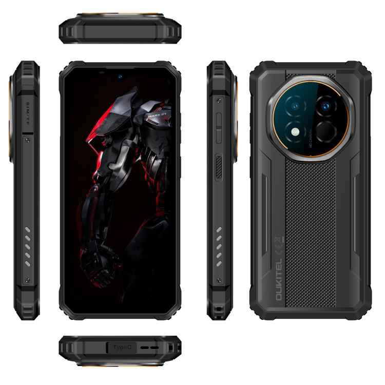 Oukitel G6 Rugged Phone, 4GB+64GB, Fingerprint Identification, 10600mAh Battery, 6.52 inch Android 16.0 Unisoc T615 Octa Core, OTG, Network: 4G, 4GB+64GB