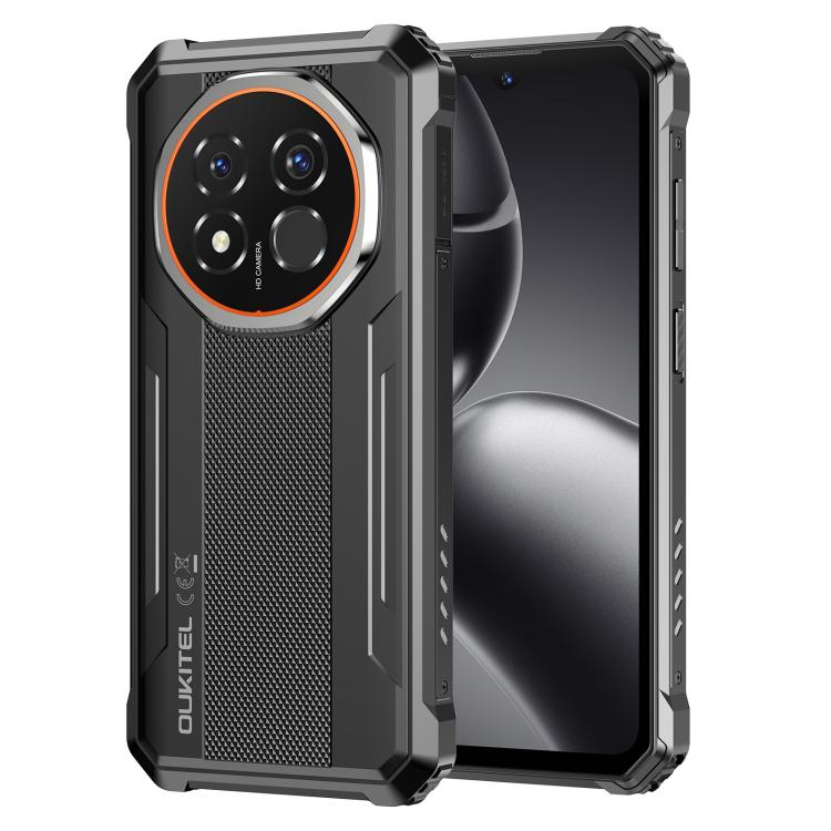 Oukitel G6 Rugged Phone, 4GB+128GB, Fingerprint Identification, 10600mAh Battery, 6.52 inch Android 16.0 Unisoc T615 Octa Core, NFC, OTG, Network: 4G, 4GB+128GB