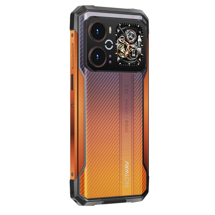 HOTWAV Cyber 18 Rugged Phone, 8GB+256GB, 6.75 inch Android 16 Unisoc T7250 UMS9230E Octa Core, Network: 4G, NFC, OTG, Cyber 18