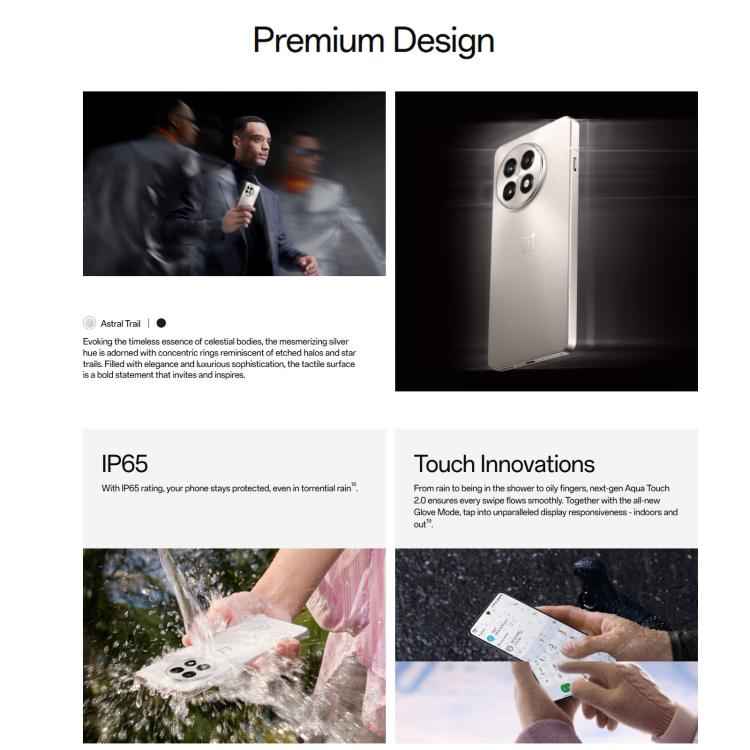 OnePlus 13R 5G Global, 12GB+256GB, 6.78 inch, 1.5K 120Hz ProXDR display OxygenOS 15 with AI Snapdragon 8 Gen 3