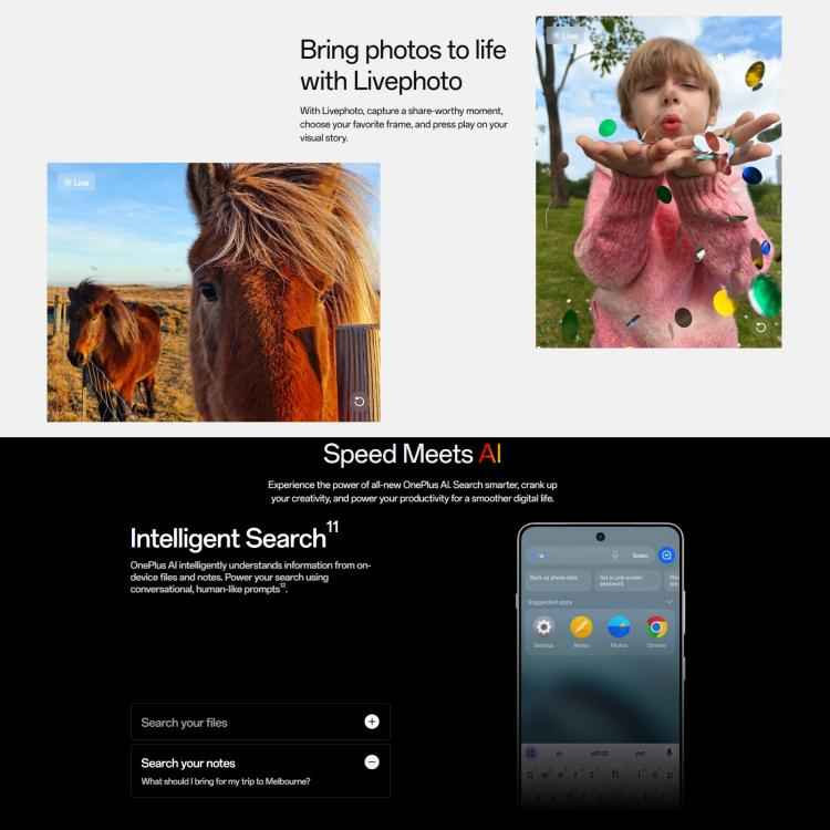 OnePlus 13R 5G Global, 12GB+256GB, 6.78 inch, 1.5K 120Hz ProXDR display OxygenOS 15 with AI Snapdragon 8 Gen 3