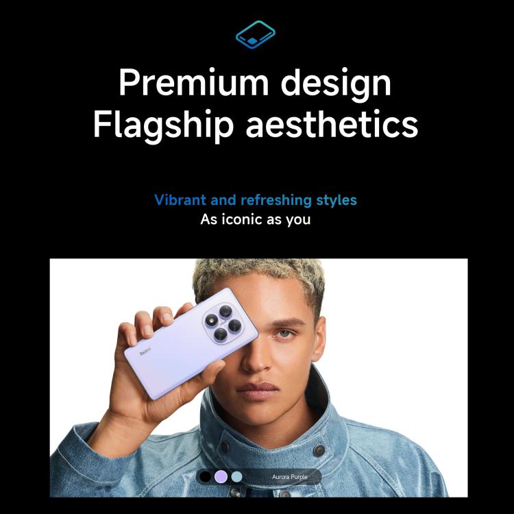 Xiaomi Redmi Note 14 Pro 4G - 12GB+256GB, In-screen Fingerprint, 6.67" Display, Helio G100-Ultra, NFC, 4G Network, Available in Black and Blue