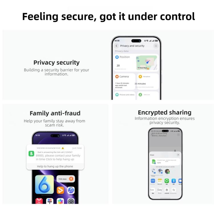 Huawei nova 15, 12GB+512GB, Side Fingerprint Identification, 6.7 inch HarmonyOS 6.0 Kirin 8020 Octa Cora, NFC, OTG, Not Support Google Play, 12GB+512GB
