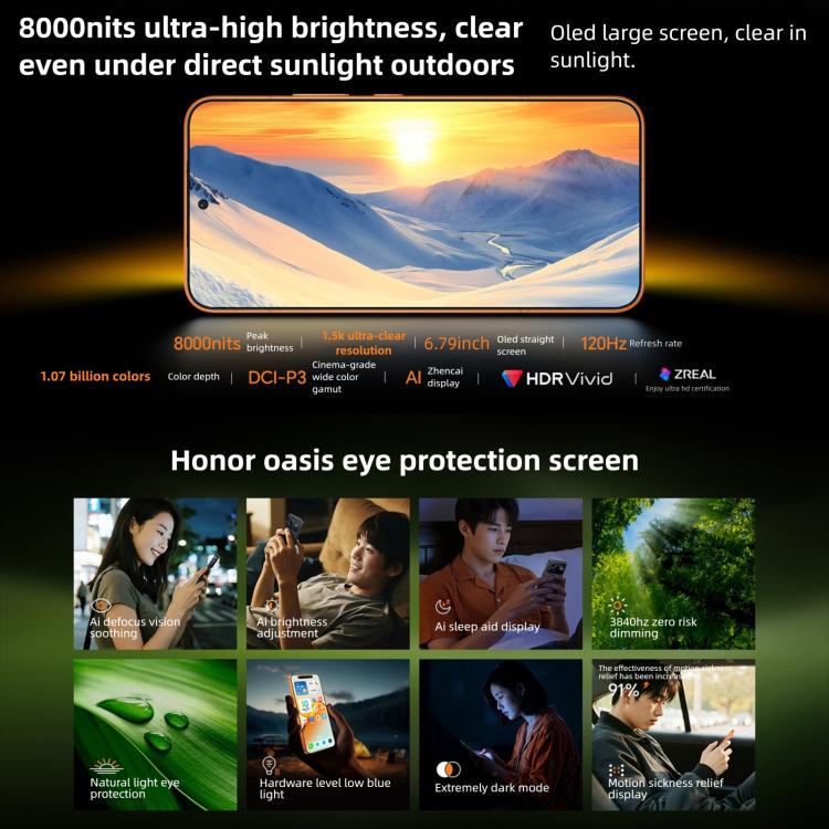 Honor Power2, 12GB+256GB, 10080mAh Battery, 6.79 inch MagicOS 10.0 / Android 16 Dimensity 8500 Elite Octa Core, Network: 5G, NFC, OTG, 12GB+256GB