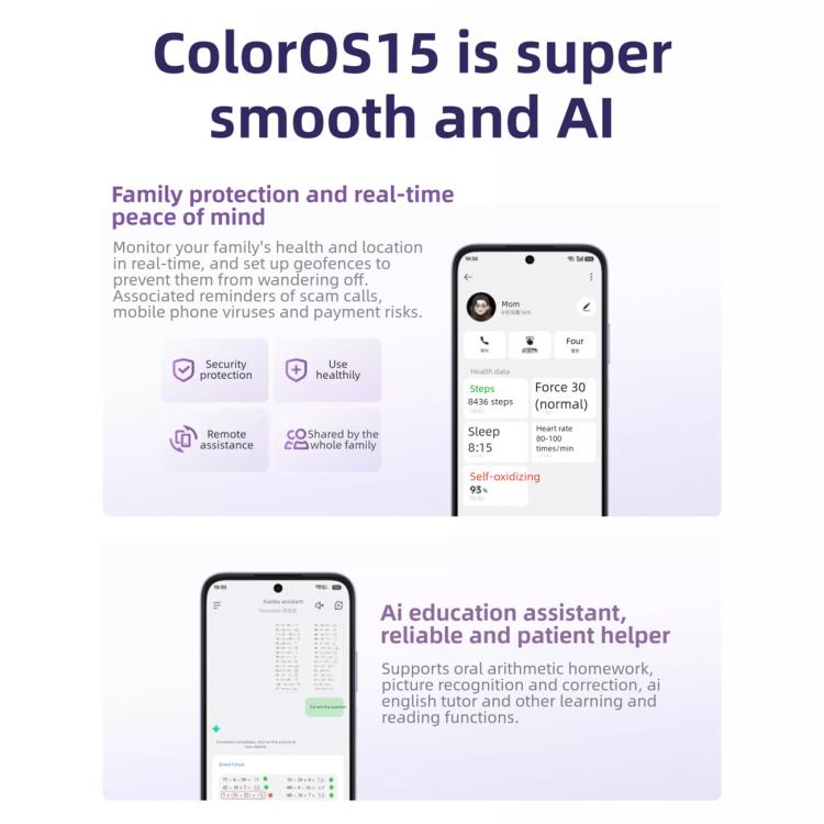 OPPO A6c 4G 6GB/128GB – Snapdragon 685, ColorOS 15, Side Fingerprint