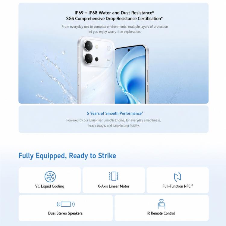 vivo S60 Vitality, 8GB+256GB, 6.59 inch Android 16 OriginOS 6 Dimensity 7500 Full Power Version Octa Core, OTG, NFC, Network: 5G, Support Google Play, 8GB+256GB