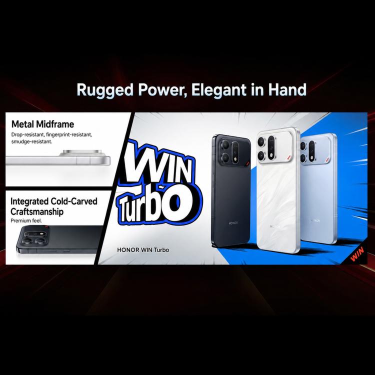 Honor WIN Turbo, 12GB+512GB, 10000mAh Battery, 6.79 inch MagicOS 10.0 / Android 16 Dimensity 8500 Racing Edition Octa Core, Network: 5G, NFC, OTG, 12GB+512GB