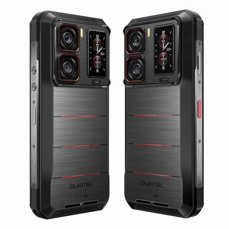 Oukitel WP300 5G Rugged Phone with Watch, 12GB+512GB, 6.8 inch Android 15 MediaTek Dimensity 7050 Octa Core, NFC, OTG