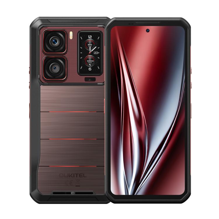Teléfono robusto Oukitel WP300 5G con reloj, 12 GB + 512 GB, pantalla de 6,8 pulgadas, Android 15, MediaTek Dimensity 7050 Octa Core, NFC, OTG