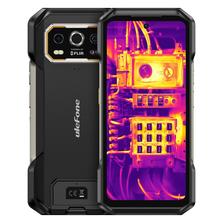 Ulefone Armor 27T Pro Rugged Phone with Thermal Imaging, 12GB RAM, 256GB Storage, Night Vision, 10600mAh Battery, 6.78-inch Display, Android 14, 5G Network, NFC, MediaTek Dimensity 6300