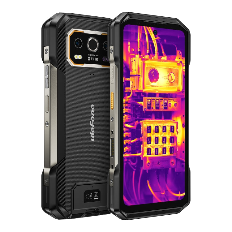 Ulefone Armor 27T Pro Rugged Phone with Thermal Imaging, 12GB RAM, 256GB Storage, Night Vision, 10600mAh Battery, 6.78-inch Display, Android 14, 5G Network, NFC, MediaTek Dimensity 6300