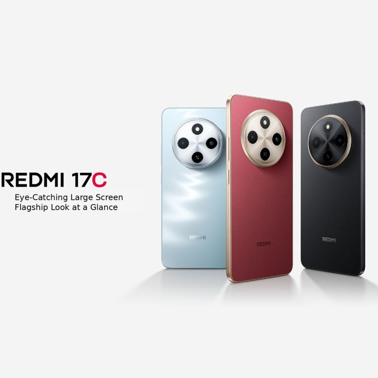 Xiaomi REDMI 17C, 4GB+64GB, 6.88 inch Xiaomi HyperOS 3 MediaTek Helio G81-Ultra Octa Core, Network: 4G, 4GB+64GB