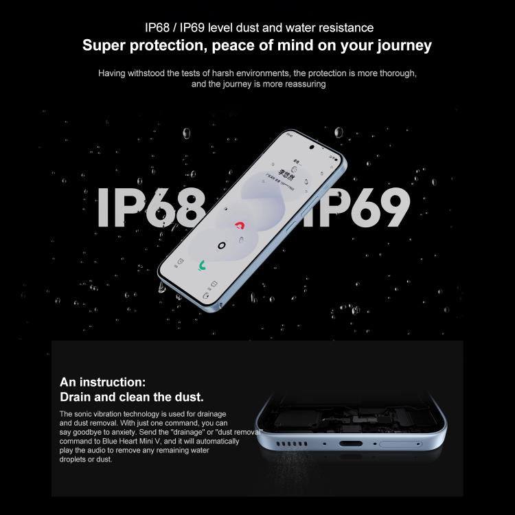 vivo iQOO Z11, 16GB+256GB, Screen Fingerprint, 6.83 inch Android 16 OriginOS 6 Dimensity 8500 Octa Core, OTG, NFC, Network: 5G, Support Google Play, 16GB+256GB