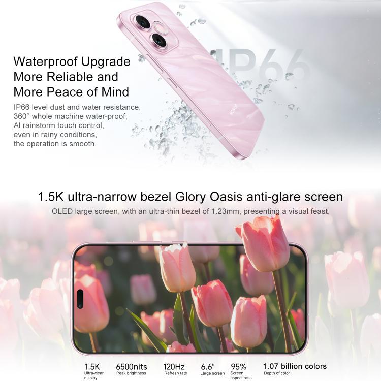 Honor X80i 5G 12GB/512GB – Dimensity 6500 Elite, MagicOS 10, In-screen Fingerprint