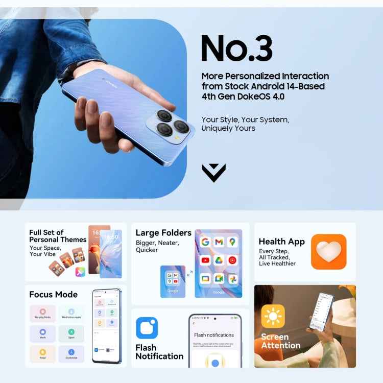 Blackview SHARK 9 5G, 8GB+256GB, 6.67 inch Android 14 Unisoc T820