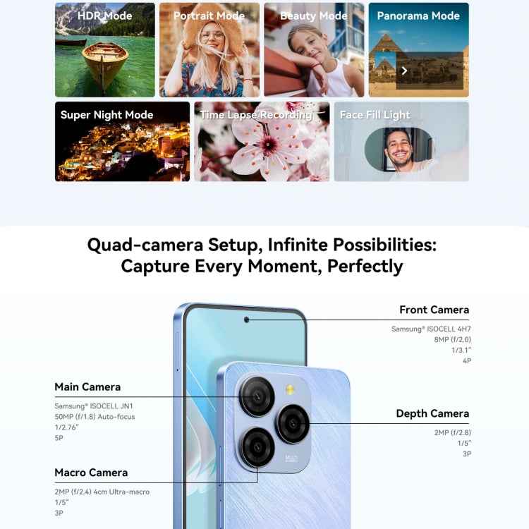 Blackview SHARK 9 5G, 8GB+256GB, 6.67 inch Android 14 Unisoc T820