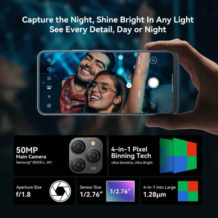 Blackview SHARK 9 5G, 8GB+256GB, 6.67 inch Android 14 Unisoc T820