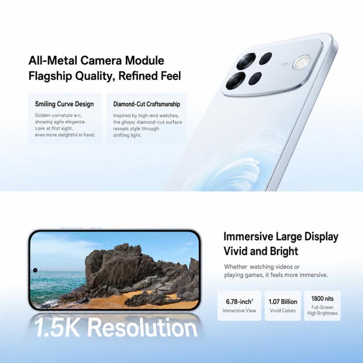 OPPO A7 Pro Max 5G Smartphone | 12GB+512GB, Snapdragon 4 Gen 5, 6.78" Display