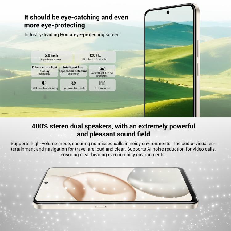Honor Play10, 8GB+256GB, Side Fingerprint, 6.8 inch Android 15 Magic OS 9.0 Snapdragon 6s Gen 3 Octa Core, Network: 5G, 8GB+256GB