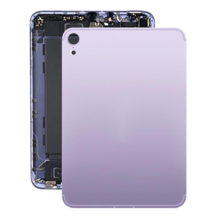 Cubierta de batería para iPad Mini 6 (versión 4G), parte trasera de aleación de aluminio