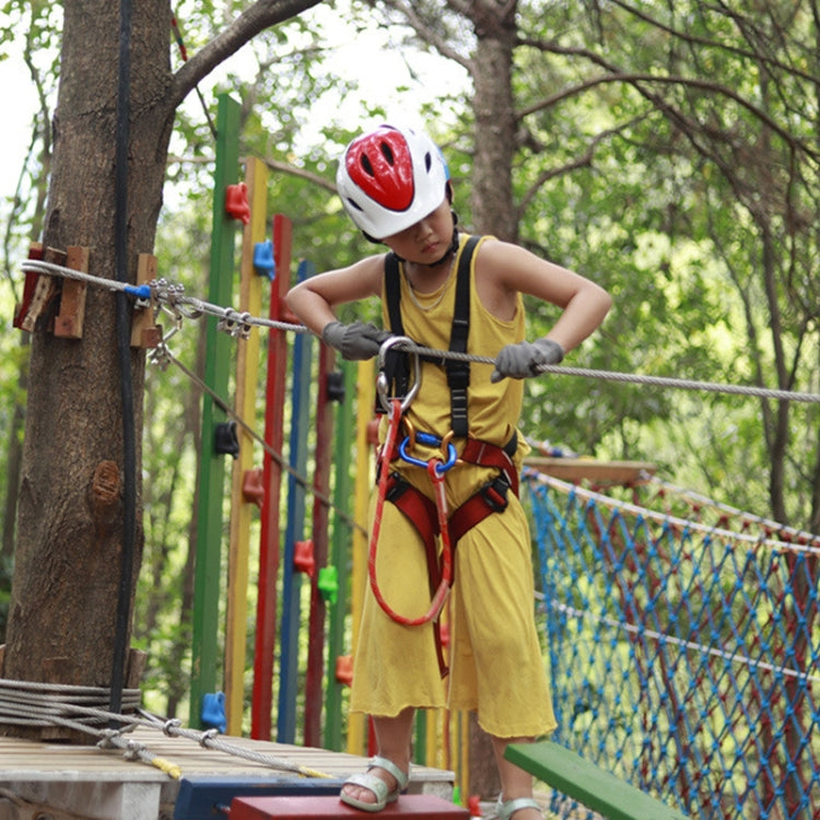 XINDA XDA9516 Outdoor Rock Climbing Polyester High-strength Wire Adjustable Downhill Whole Body Safety Belt Children - LYDARZ