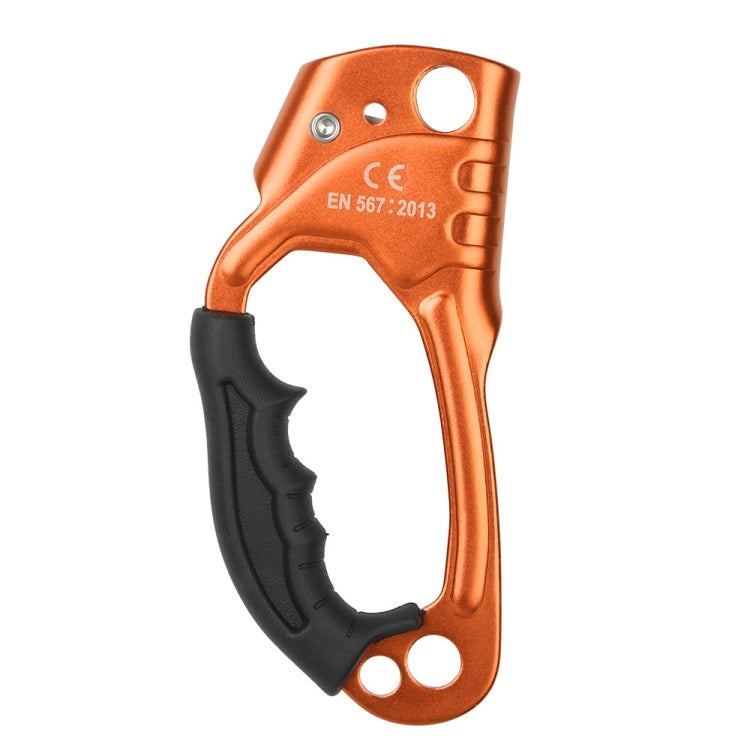 XINDA TP-8606 Outdoor Rock Climbing Aerial Work Anti-fall Handheld Rope Gripper for 8-12mm Diameter Rope Right - LYDARZ