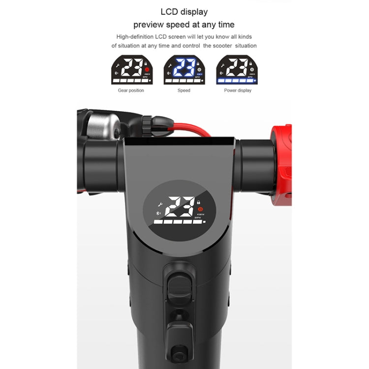 X7 Foldable Off-Road Scooter: 8.5" Tires, LCD, LED, 5AH Battery - LYDARZ