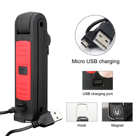 360 Rotation Car Work Maintenance Lamp Inspection Maintenance Light Emergency Charging Lamp - LYDARZ