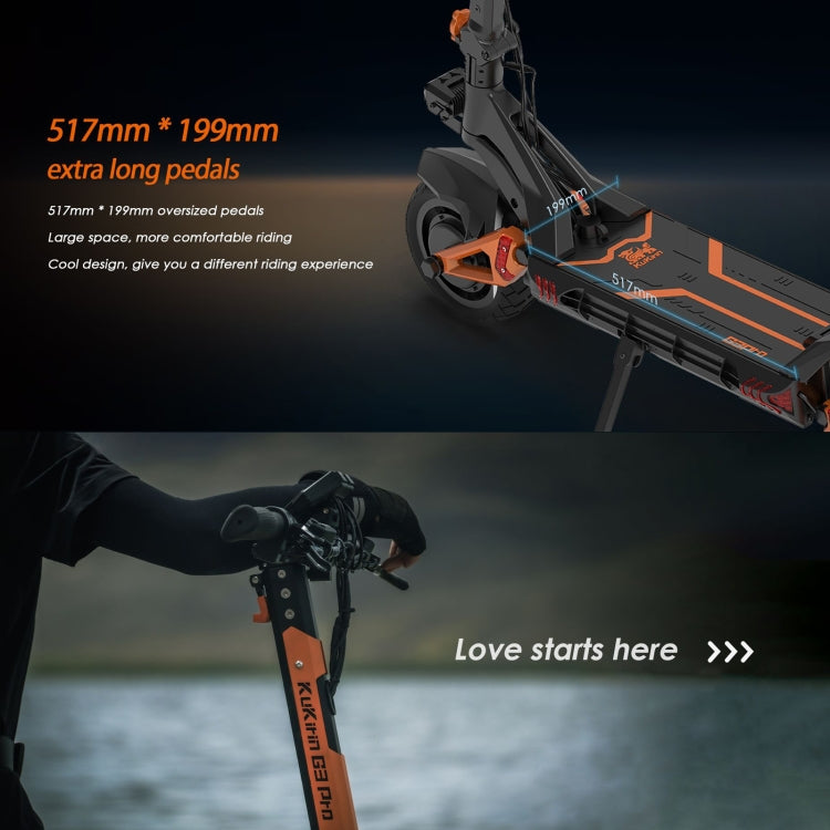 Patinete eléctrico todoterreno Kukirin G3 Pro: potencia de 2400 W y 52 V, neumáticos de 10 pulgadas y pantalla LED