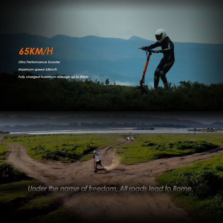 Kukirin G3 Pro 2400W 52V Electric Offroad Scooter - 10" Tires, LED Display - LYDARZ