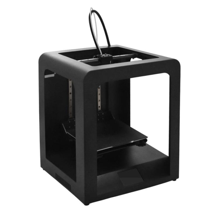 3.5 inch Touch Screen Auto-leveling Pause Resume Printing Desktop 3D Printer with Crystal Glass Platform, 3.5 inch (Black)