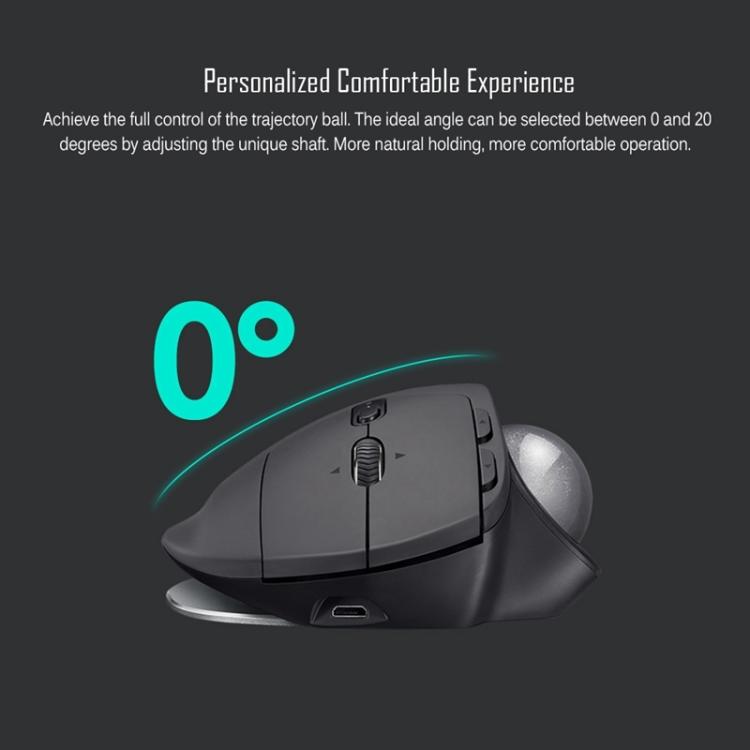 Ratón trackball Logitech MX ERGO: ratón óptico inalámbrico de modo dual Bluetooth y Unifying de 440 ppp