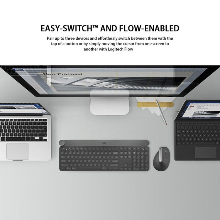 Logitech MX Vertical 4000DPI Wireless Ergonomic Vertical Optical Mouse with USB-C - LYDARZ