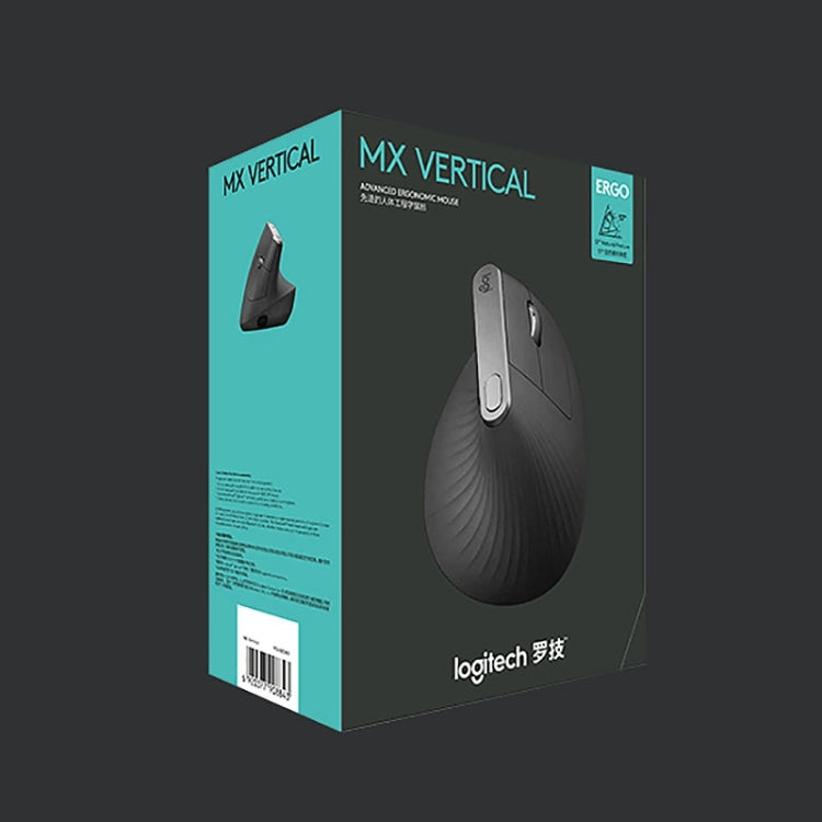 Ratón vertical Logitech MX 4000 DPI inalámbrico ergonómico óptico con USB-C