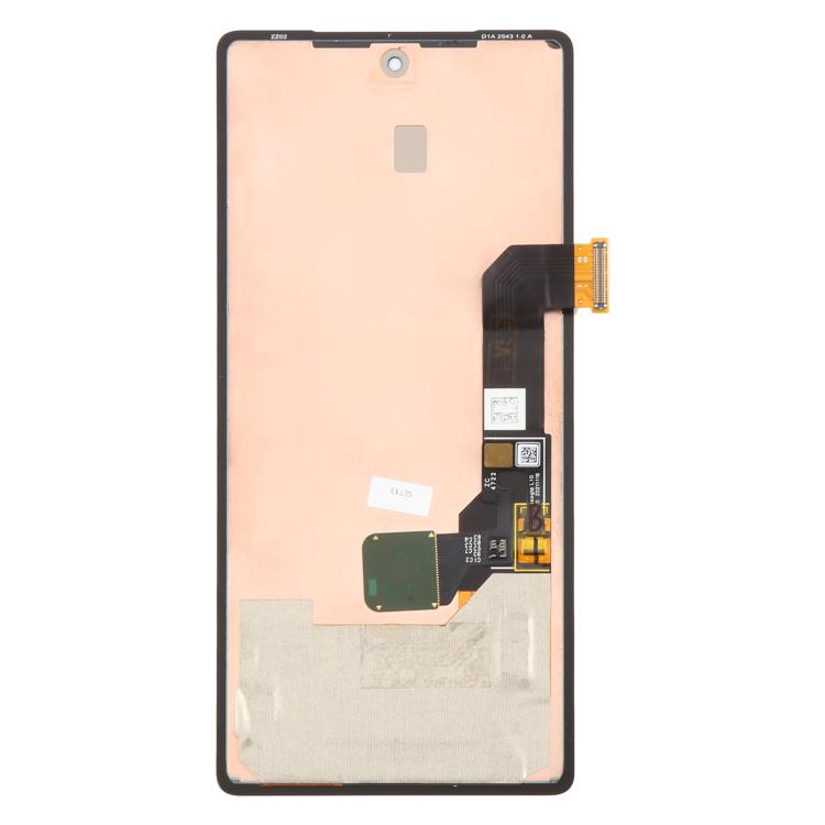 Pantalla LCD original para Google Pixel 7a GWKK3 GHL1X G0DZQ G82U8, ensamblaje completo con marco y cable flexible para lector de huellas dactilares.