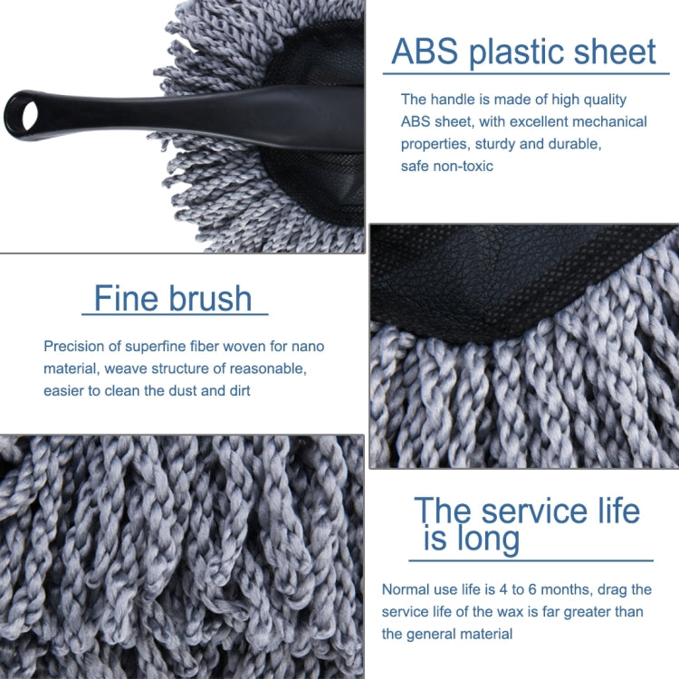 KANEED SL-915 Car Dash Duster Washable Microfiber Interior and Exterior Surface Cleaner Wax Treated Professional Detailing Tool - LYDARZ