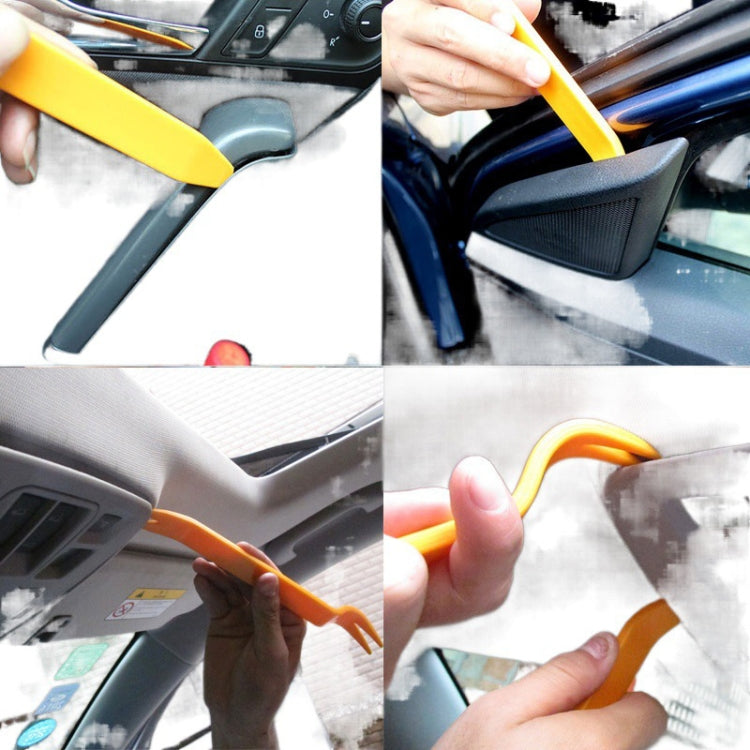 4pcs Plastic Pry Bar / Dash Panel Trim Removal Double Ended Tool - LYDARZ