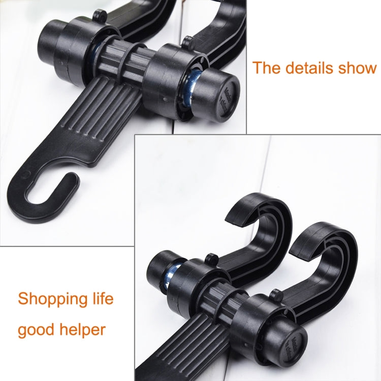 KANEED Car Vehicle Multi-functional Seat Holder Seat Headrest Hanger Hanging Holder Double Hooks - LYDARZ