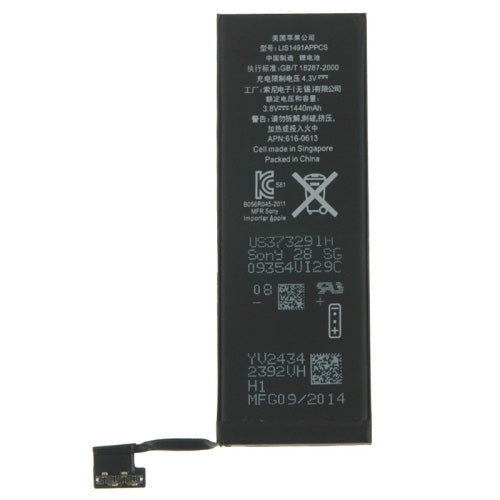 Batería de 1440 mAh para iPhone 5, para iPhone 5