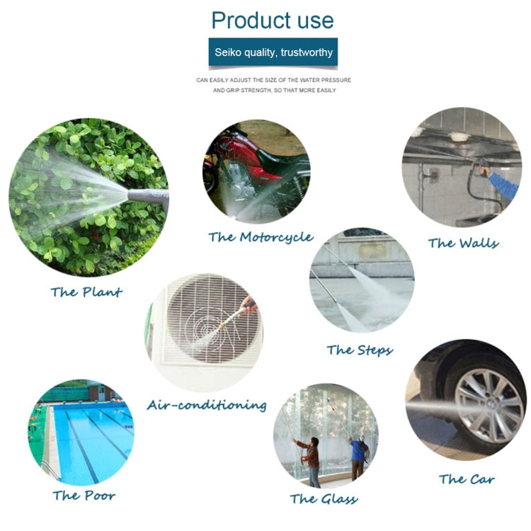 KANEED High Pressure Water Hose Nozzle Copper Water Gun Head for Home Car Washing - LYDARZ