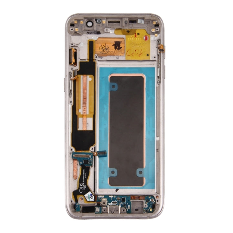 Original LCD Screen and Digitizer Full Assembly with Frame & Charging Port Board & Volume Button & Power Button For Galaxy S7 Edge / G935F, For Samsung Galaxy S7 Edge / G935F, For Galaxy S7 Edge / G935F (Frame), For Galaxy S7 Edge /G935F