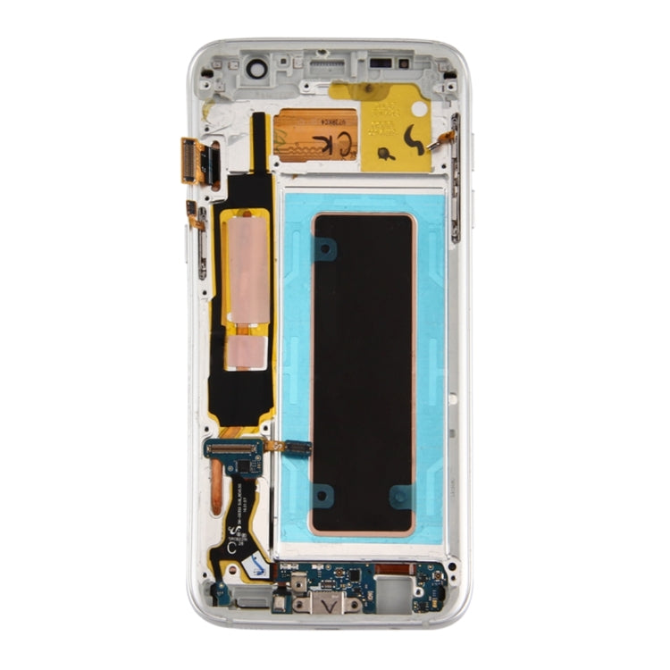 Original LCD Screen and Digitizer Full Assembly with Frame & Charging Port Board & Volume Button & Power Button For Galaxy S7 Edge / G935F, For Samsung Galaxy S7 Edge / G935F, For Galaxy S7 Edge / G935F (Frame), For Galaxy S7 Edge /G935F